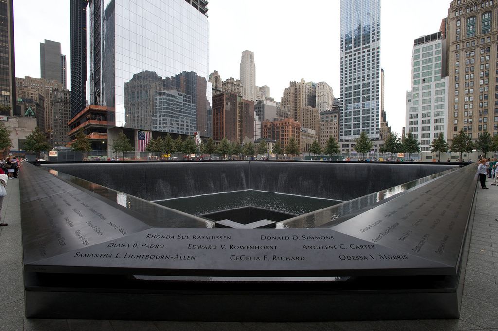 twin towers memorial Twin Towers 911 Memorial in NYC