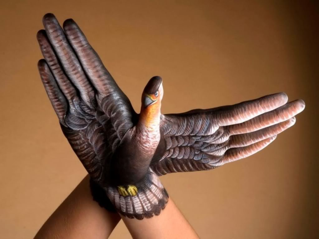bodypainting5 Best Animal Hands Bodypainting