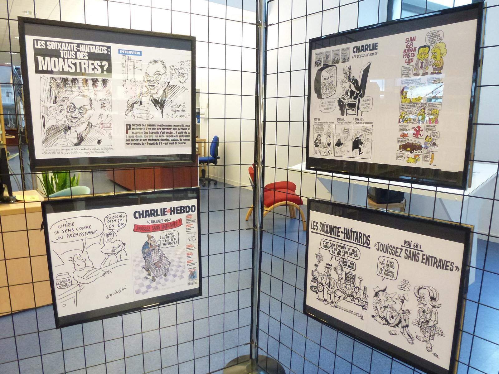 charlie hebdo exhibit11 Exhibition Charlie Hebdo at Quimperle
