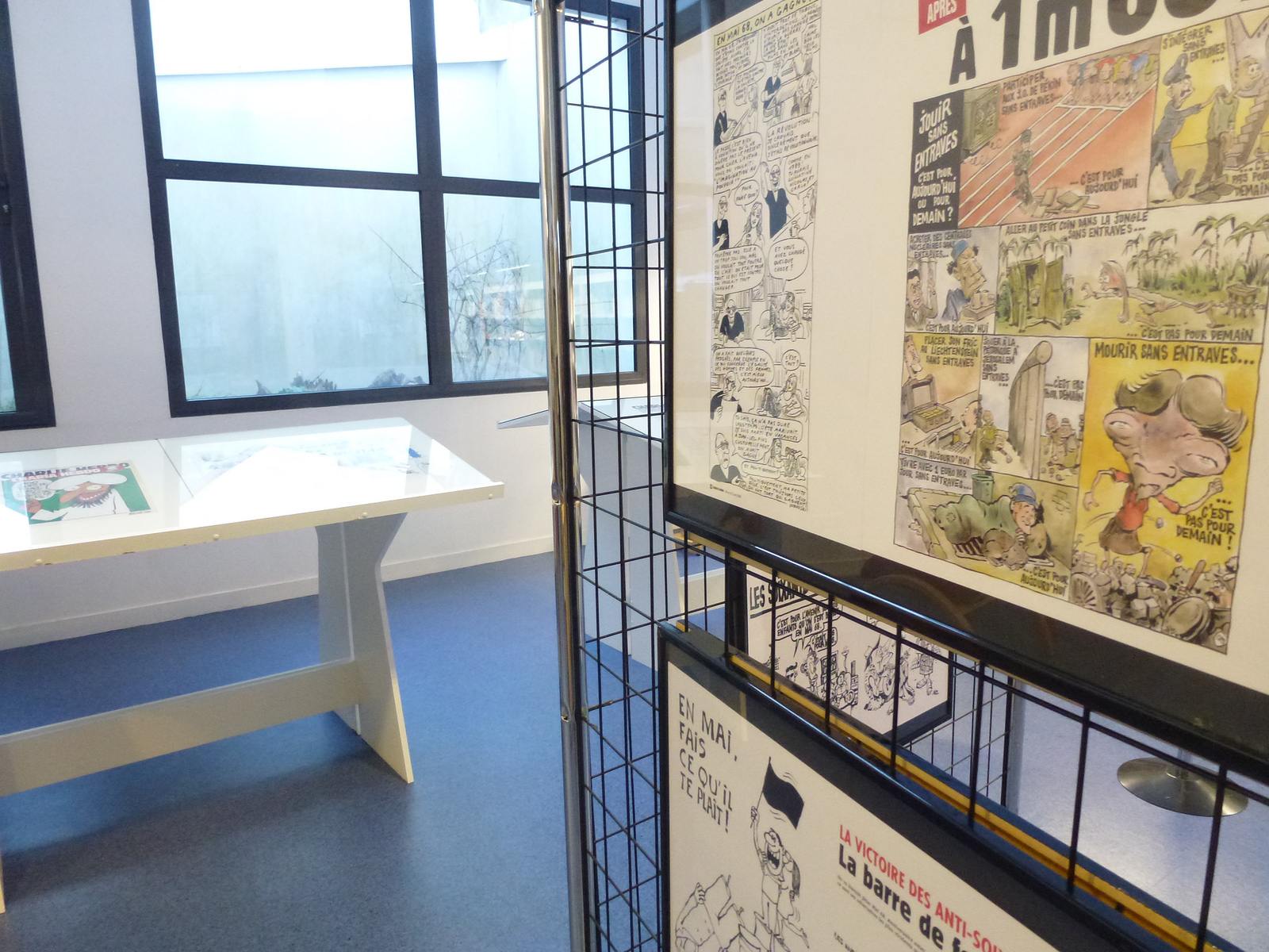 charlie hebdo exhibit12 Exhibition Charlie Hebdo at Quimperle