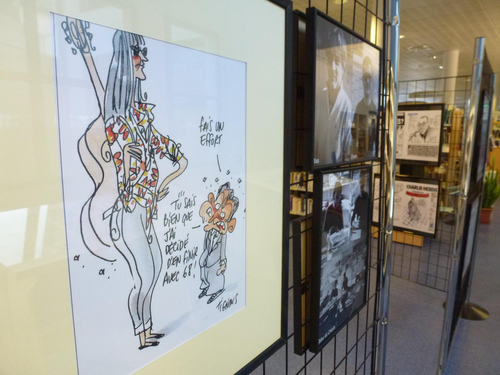 charlie hebdo exhibit9 Exhibition Charlie Hebdo at Quimperle