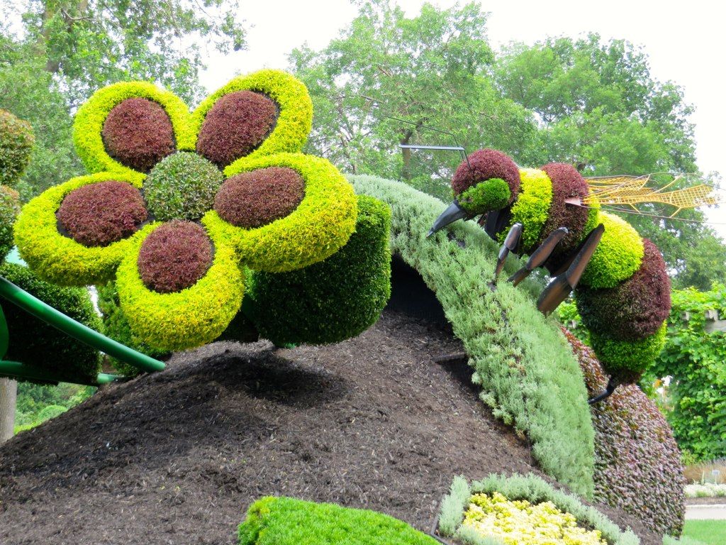 botanical gardens montreal1 Plant Sculptures in Botanical Gardens, Montreal 2013