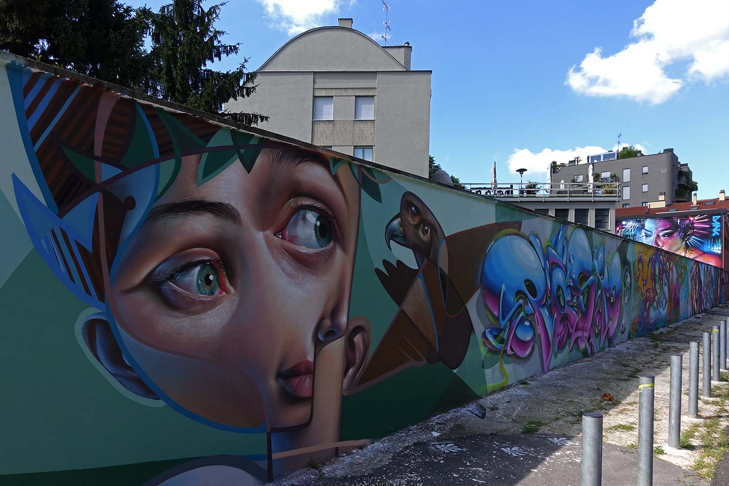 graffiti5 Zuartday 2018 at Vicolo del Fontanile