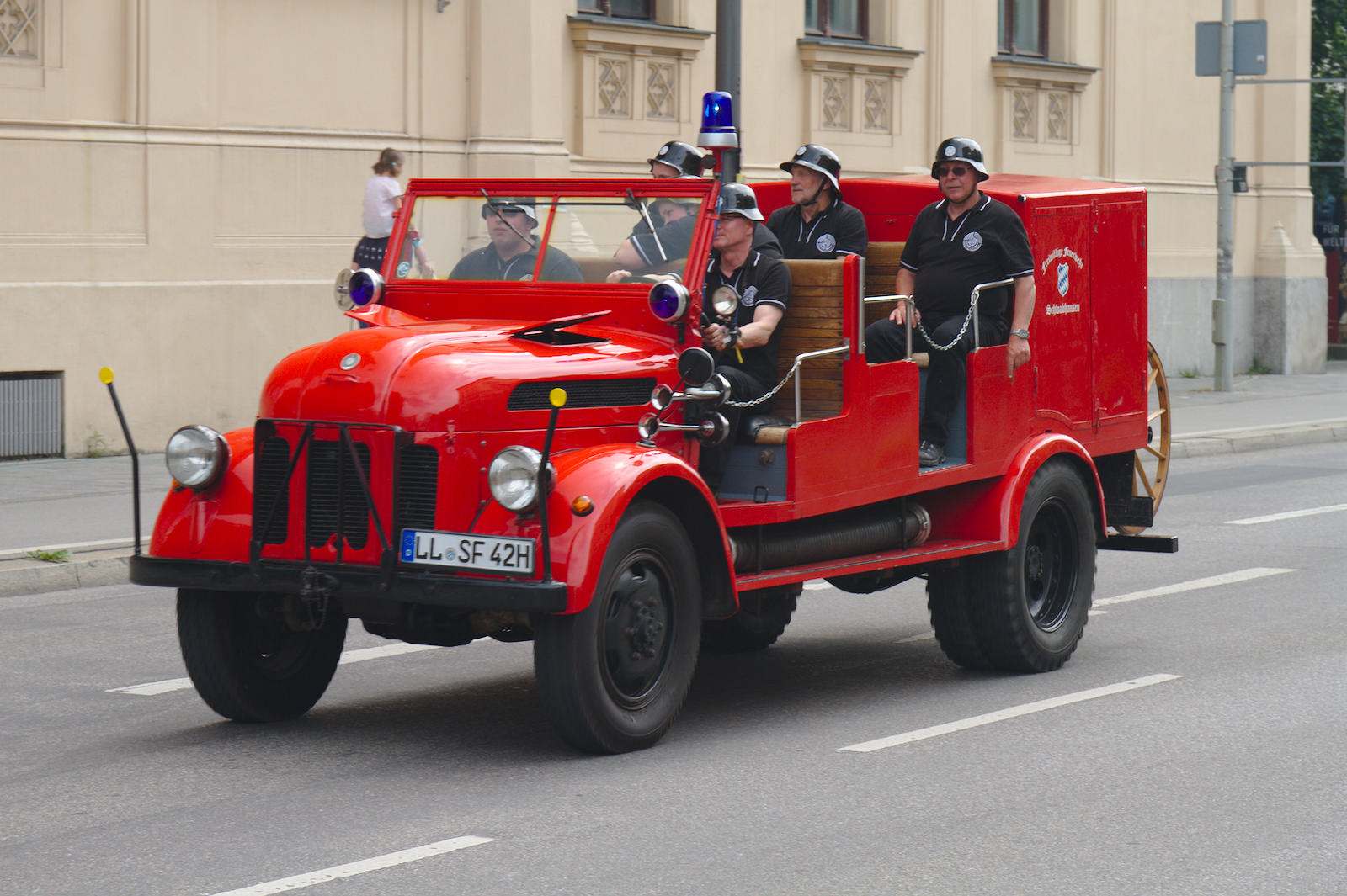 volunteer fire department5 150 Years Volunteer Fire Department in Munich