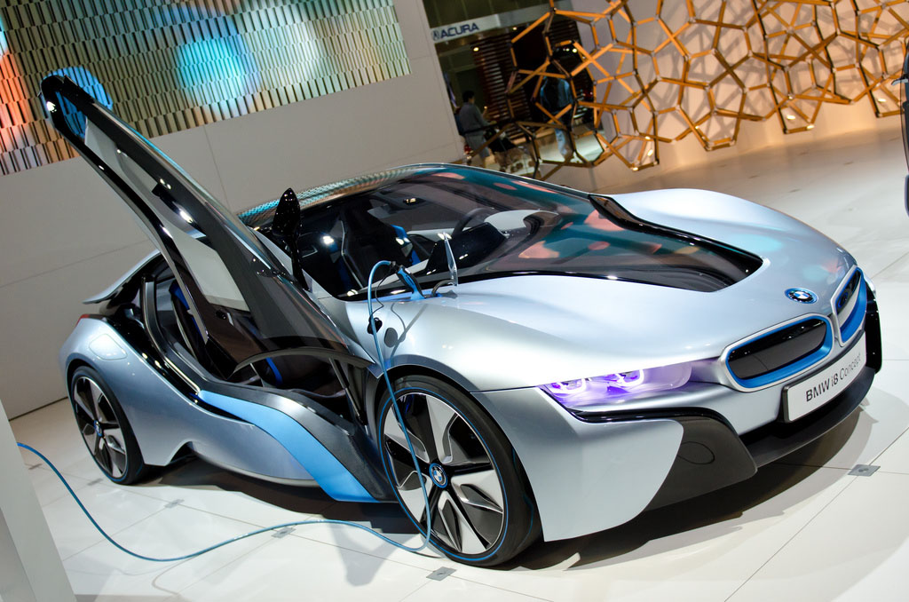 bmw concept BMW Looks to the Future   i8 and i3 Concept