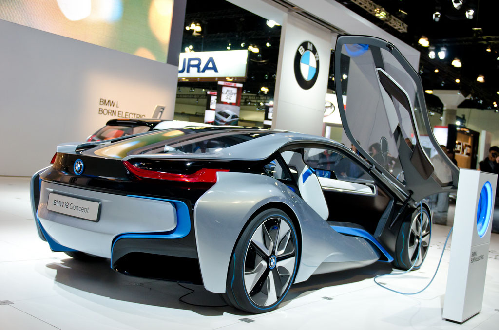 bmw concept1 BMW Looks to the Future   i8 and i3 Concept