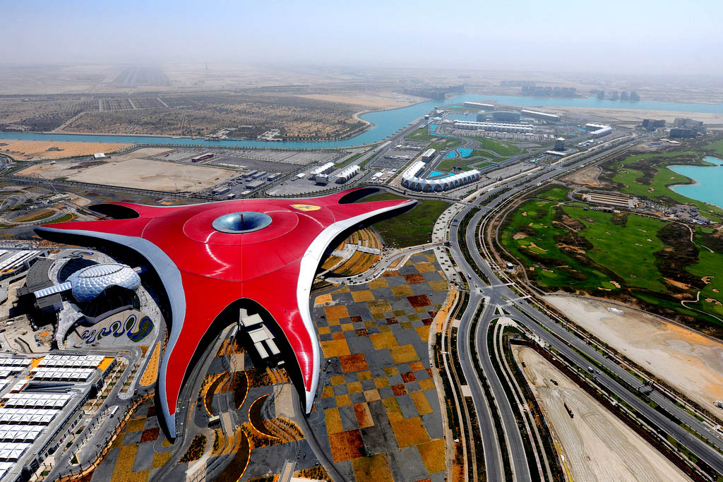 ferrari world abu dhabi Impressive Ferrari World in Abu Dhabi