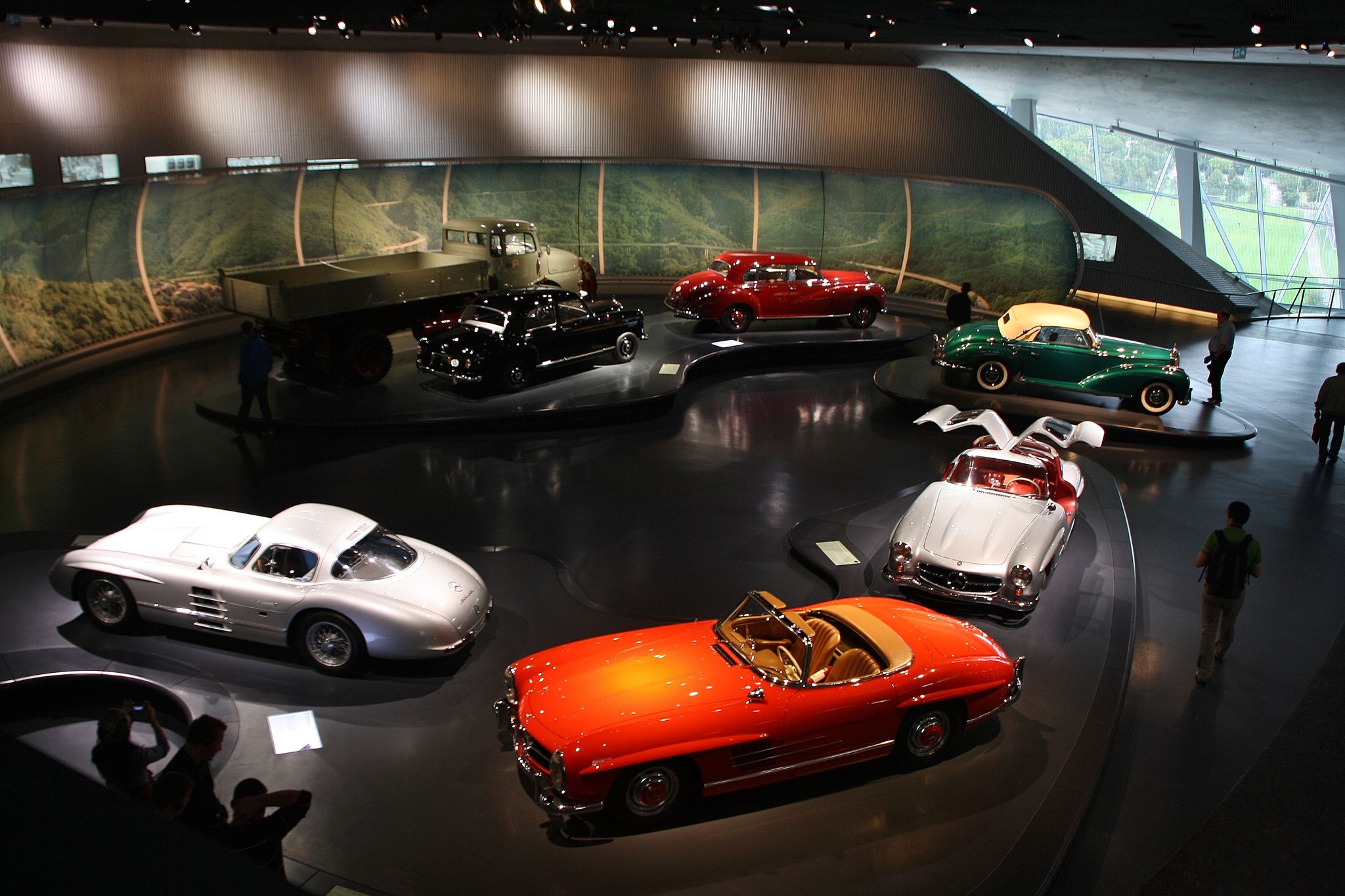 mercedes benz museum Mercedes Benz Museum in Stuttgart, Germany