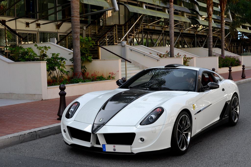 luxury super car2 Supercars in Monaco Before Formula One Grand Prix 2013