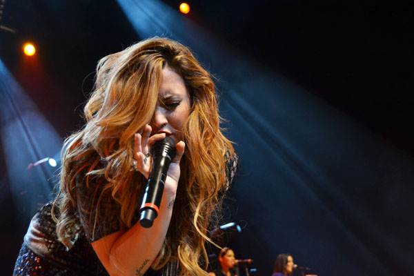 demi lovato6 Demi Lovato Tour at Credicard Hall, Sao Paulo