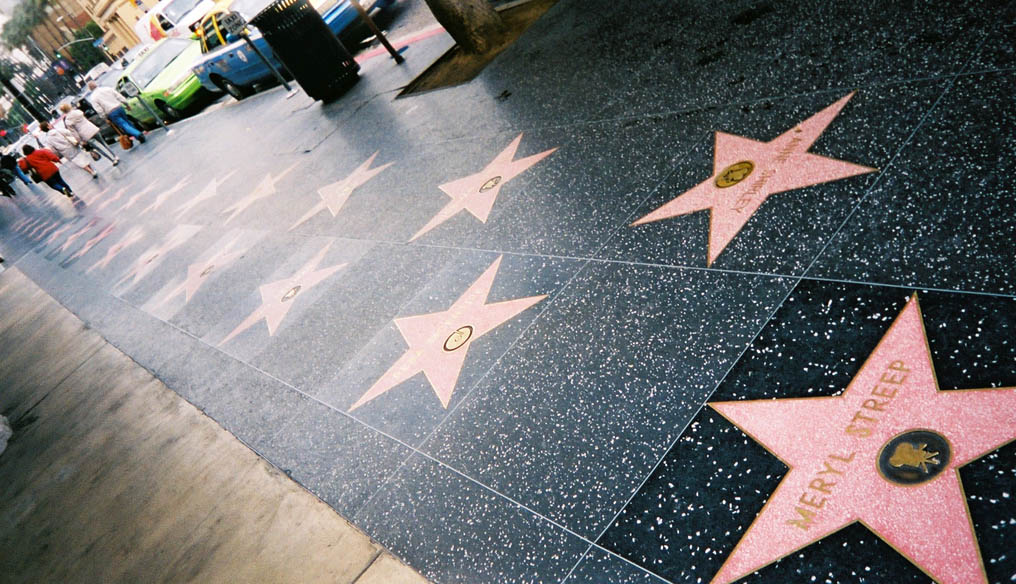 hollywood walk of fame1 How Long is The Hollywood Walk of Fame