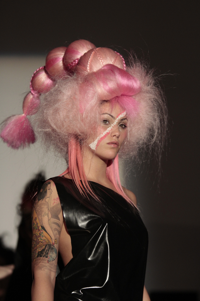 hair show Hair Styles at Fashion Show by Paul Mitchell School