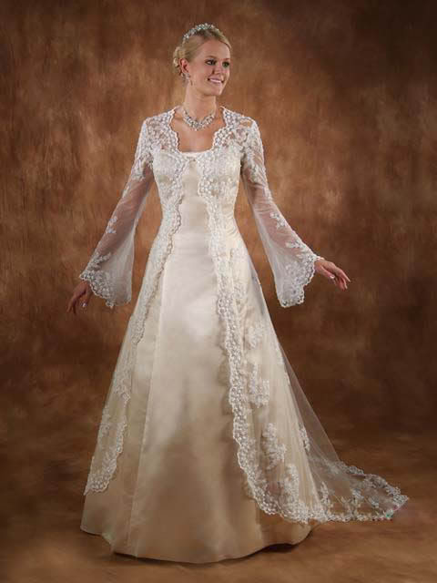 white wedding dress14 Be a Princess in White Wedding Dress