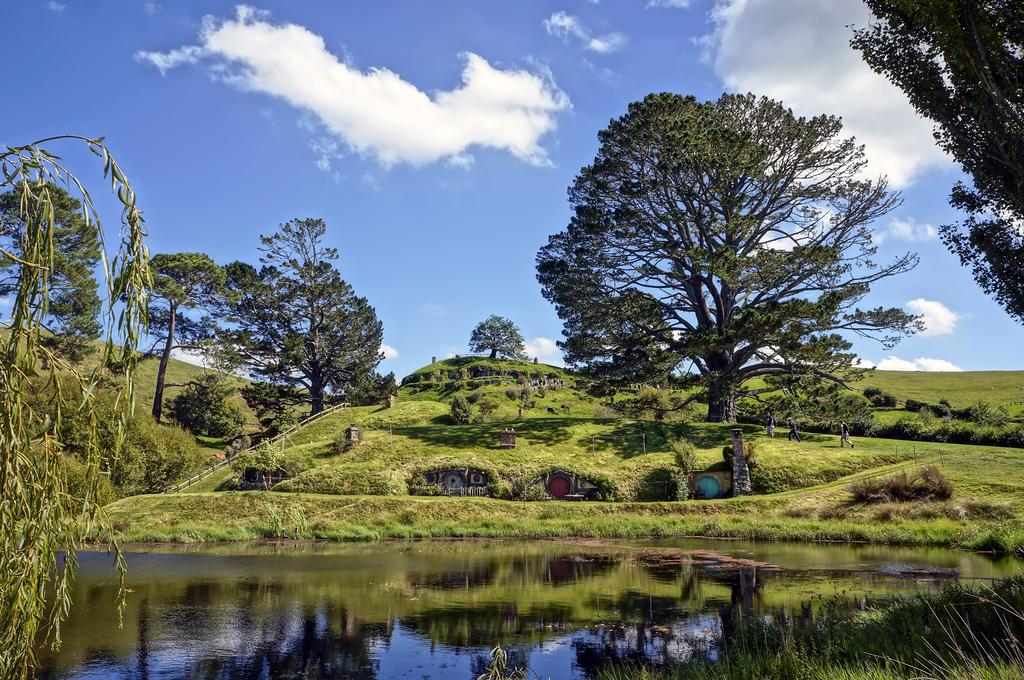 hobbiton movie set Hobbiton Movie Set in Matamata, North Island of New Zealand