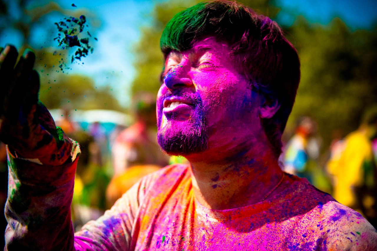 holi festival1 The Most Colorful Holi Festival