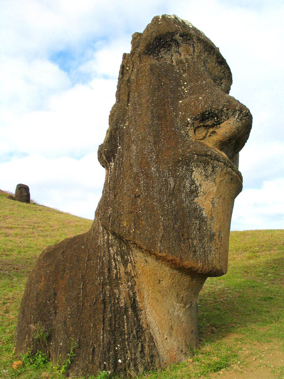 rapa nui2 Gigantic Moai Statues and Heads in Polynesian Easter Island