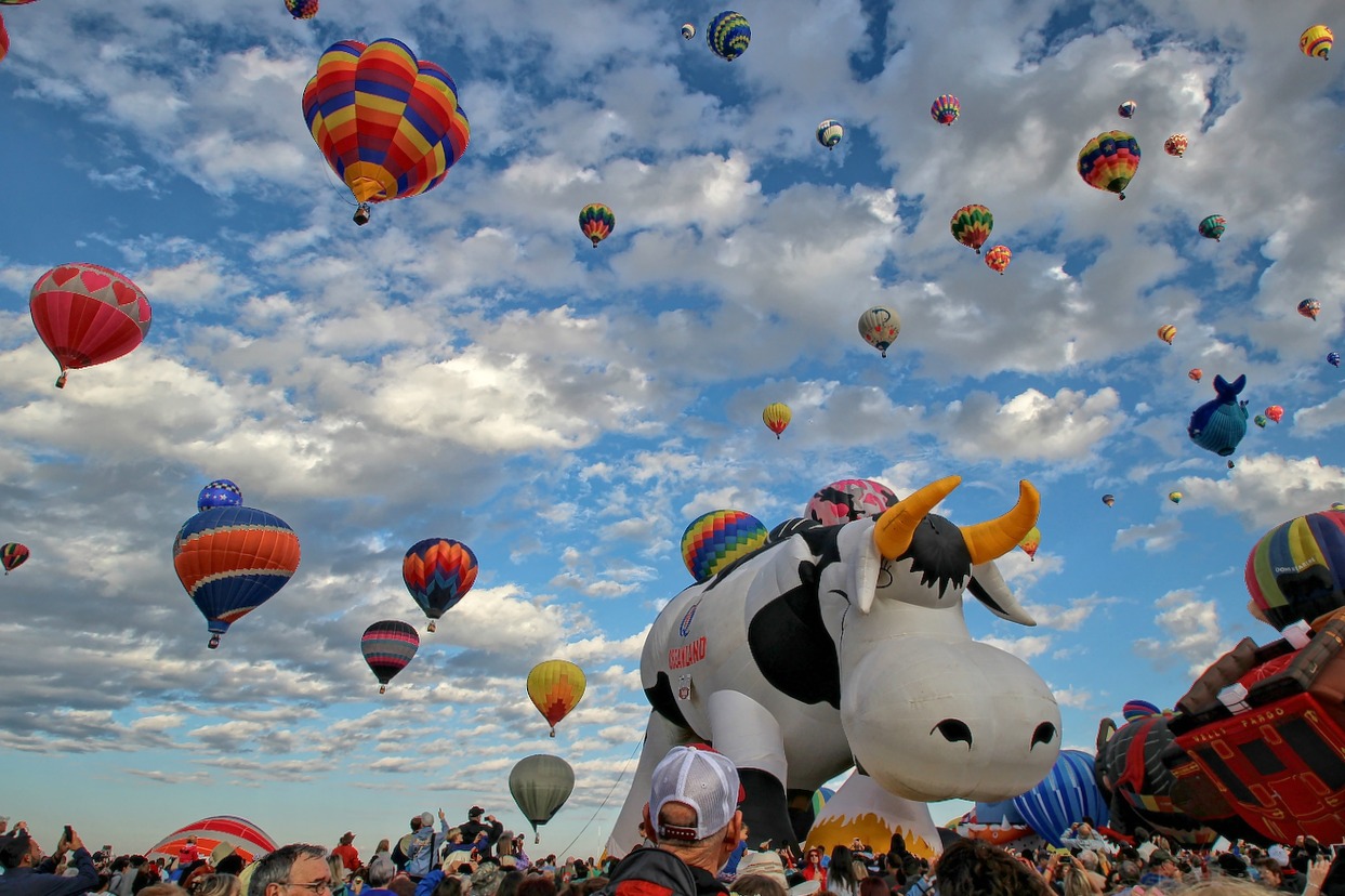 balloon fiesta The Largest International Hot Air Balloon Fiesta in Albuquerque