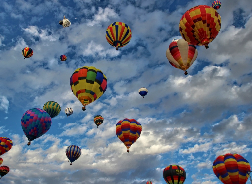 balloon fiesta1 The Largest International Hot Air Balloon Fiesta in Albuquerque