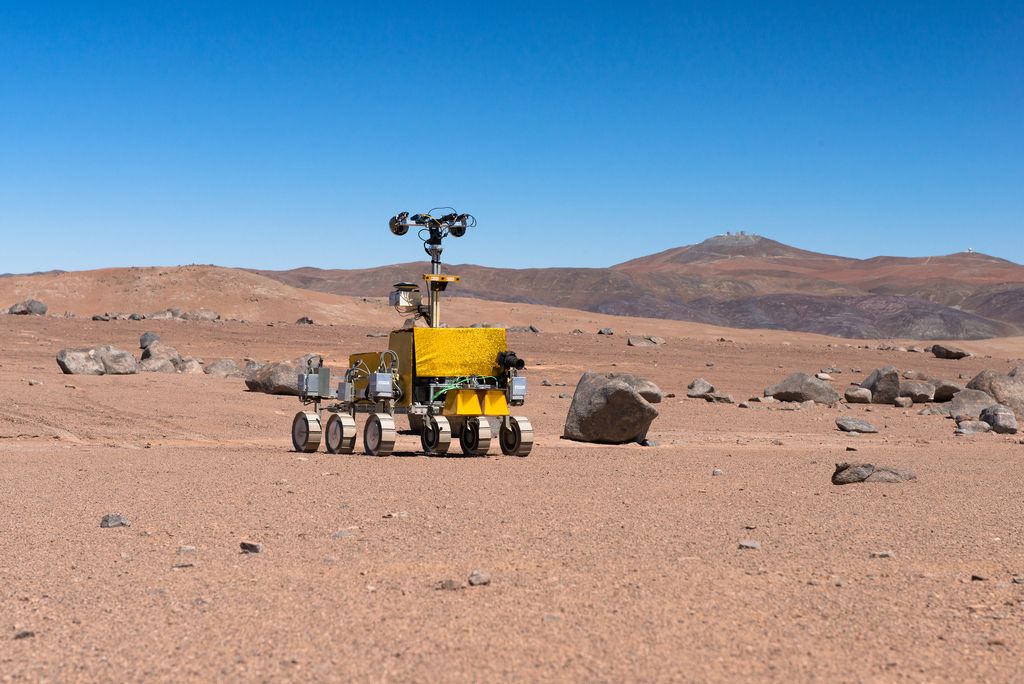 mars rover Mars Rover was Tested in the Atacama Desert
