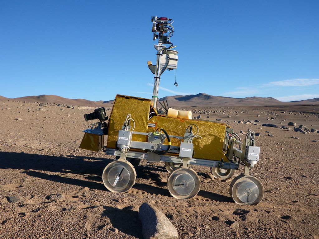mars rover1 Mars Rover was Tested in the Atacama Desert