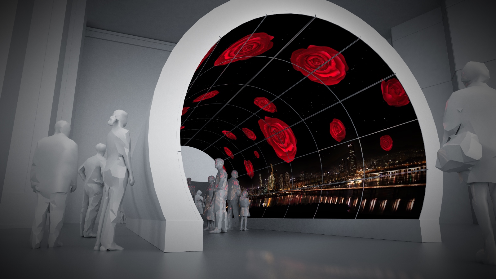 oled tv2 OLED TV Tunnel by LG