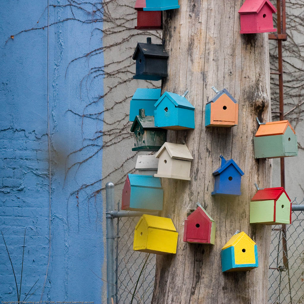 bird house10 Smarten Up Your Garden with Stylish Bird House