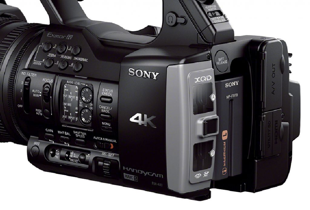 sony fdr ax15 Sony FDR AX1   Low Budget Filming 4K Handycam