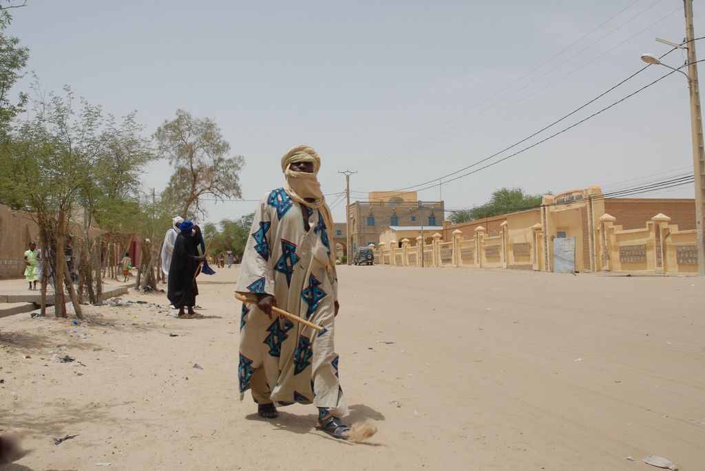 timbuktu4 Typical Street Scene in Timbuktu
