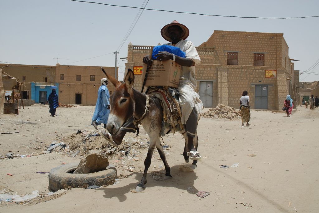 timbuktu7 Typical Street Scene in Timbuktu