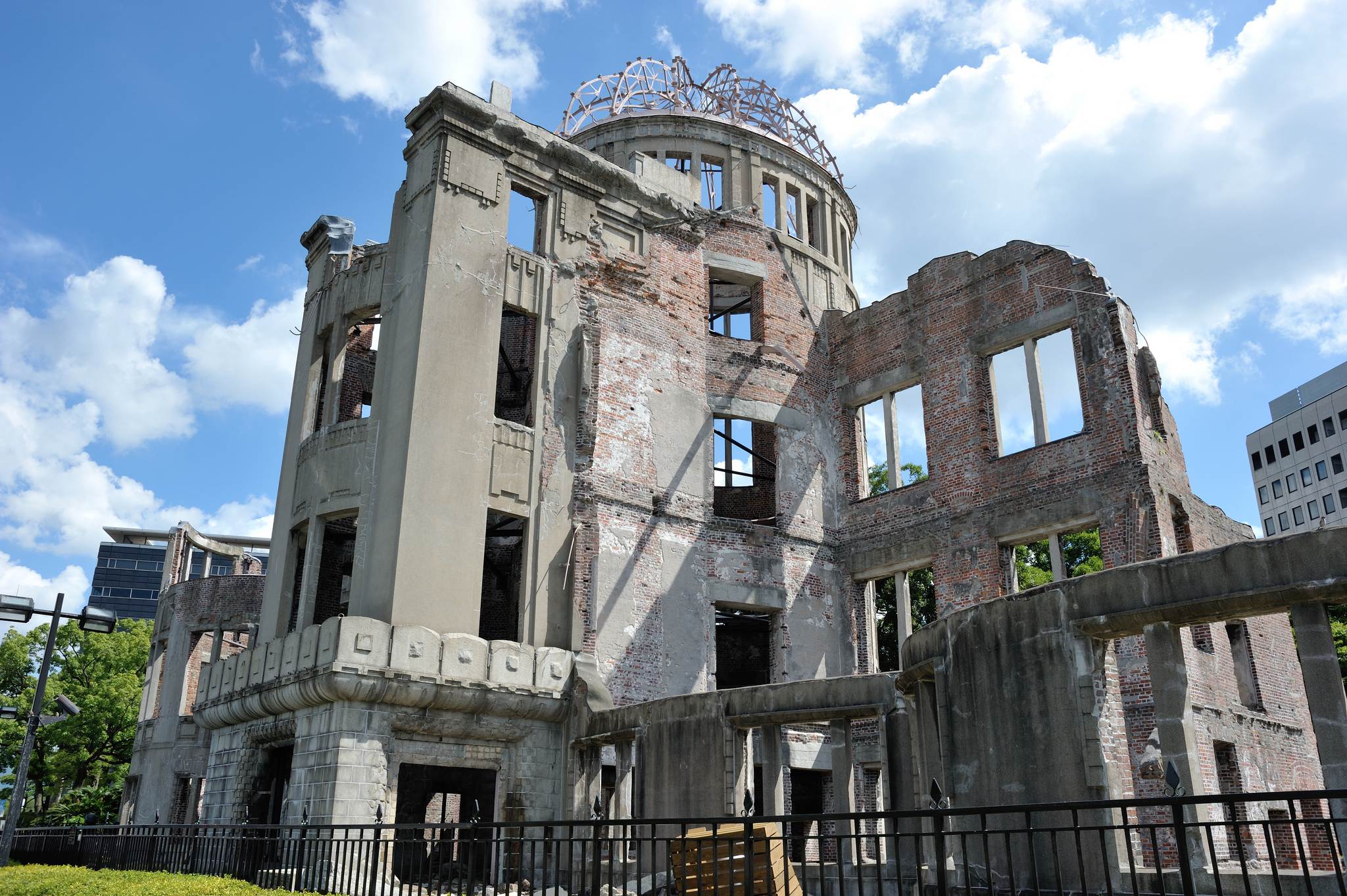 a bomb dome Walk around Genbaku Dome in Hiroshima