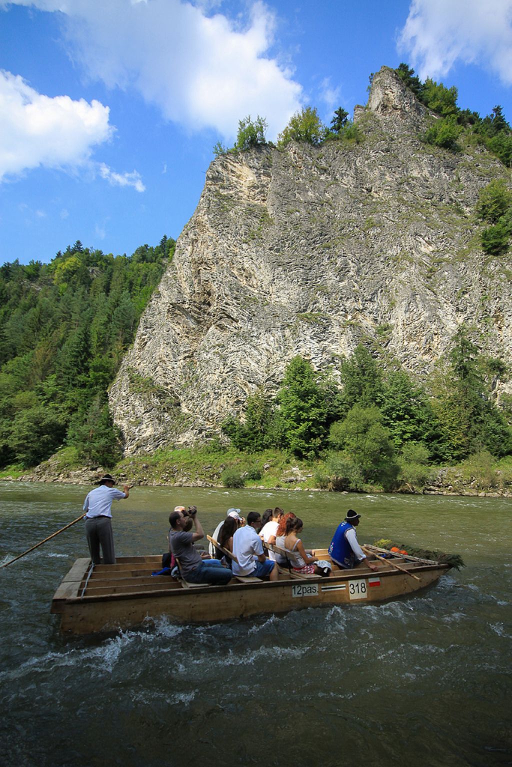 river rafting Rafting down the Dunajec Gorges
