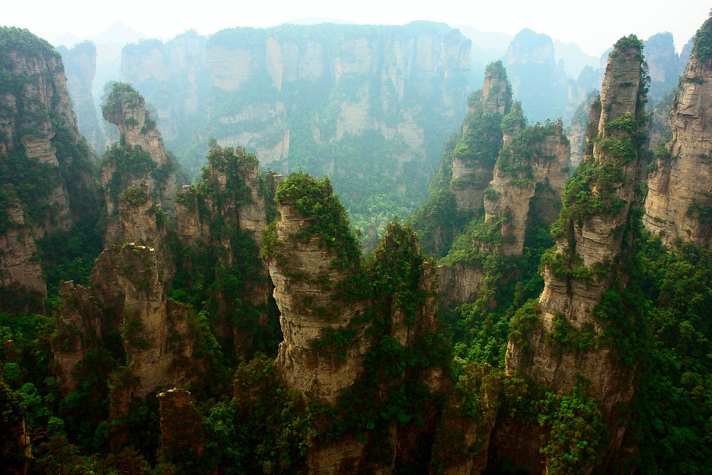 zhangjiajie5 Zhangjiajie   National Forest Park That Inspired Avatar