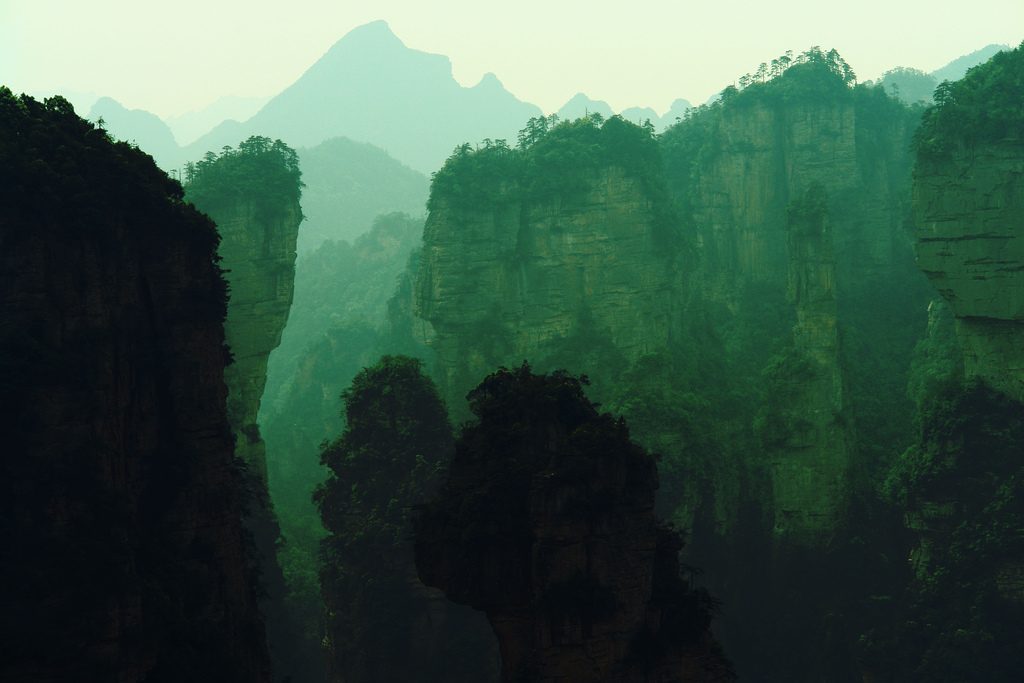 zhangjiajie8 Zhangjiajie   National Forest Park That Inspired Avatar
