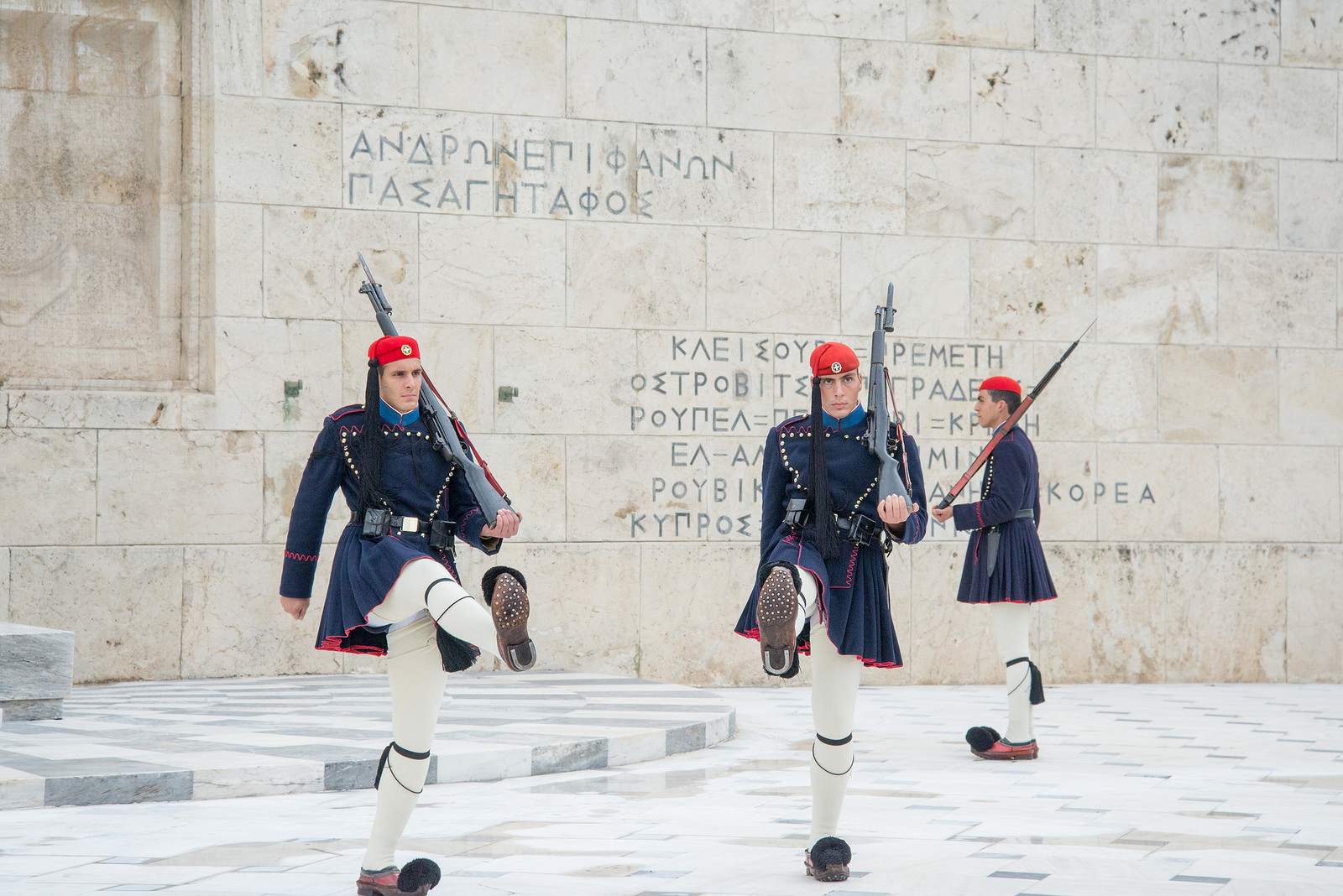 changing guards The Changing of Guards in Athens