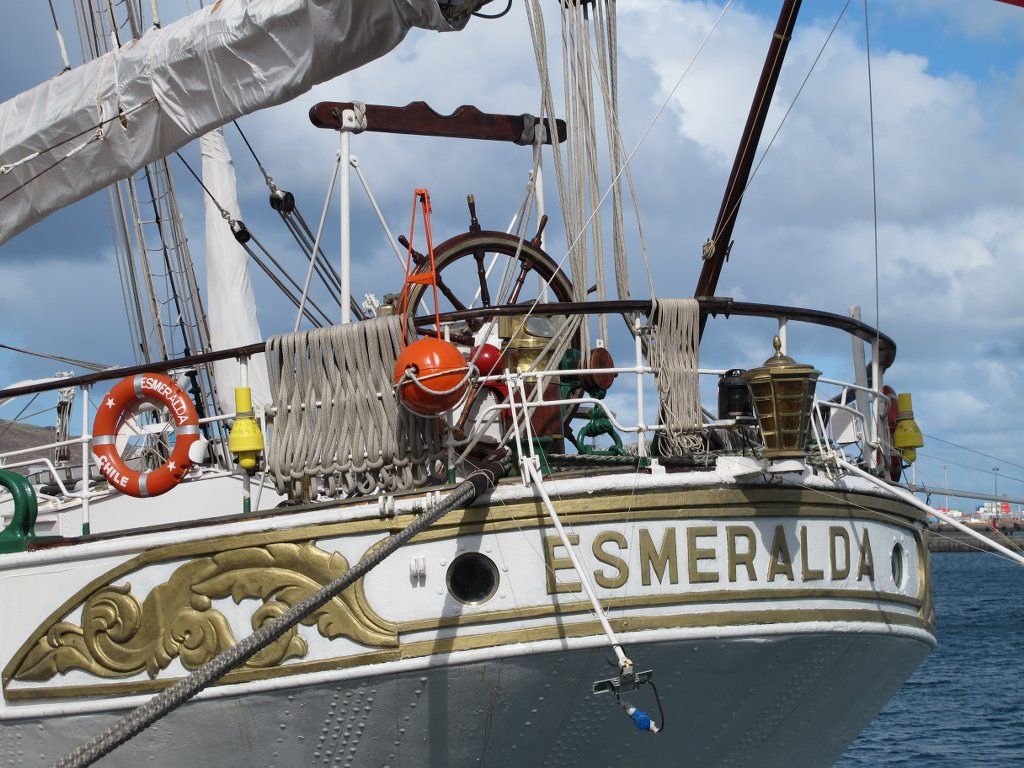 esmeralda2 Esmeralda   The Second Tallest and Longest Sailing Ship in the World