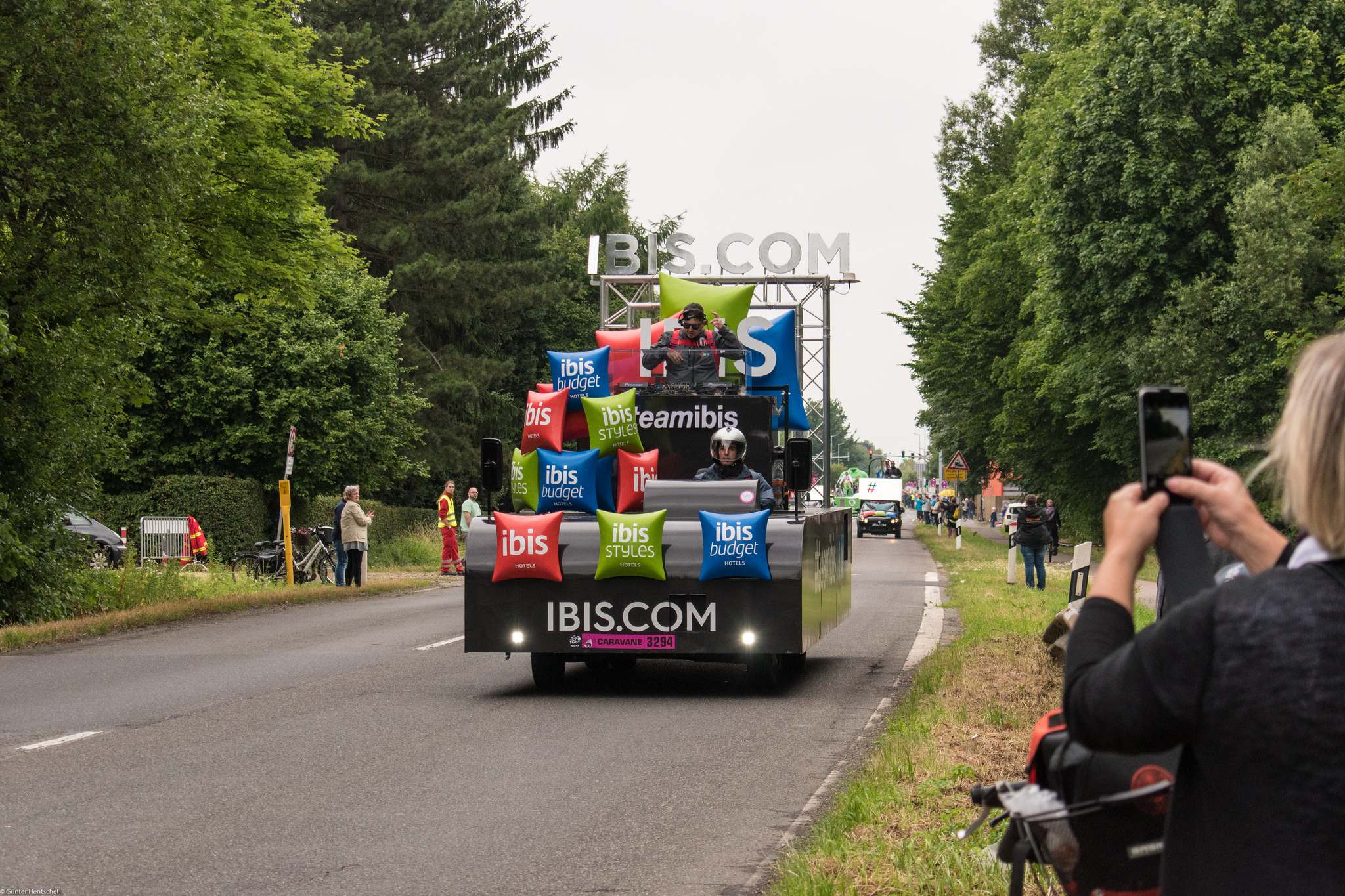 le tour8 Caravan Before the Start of the Tour de France   Dusseldorf