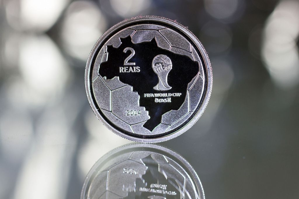 2014 brazil5 Commemorative Coins of the FIFA World Cup 2014 in Brazil
