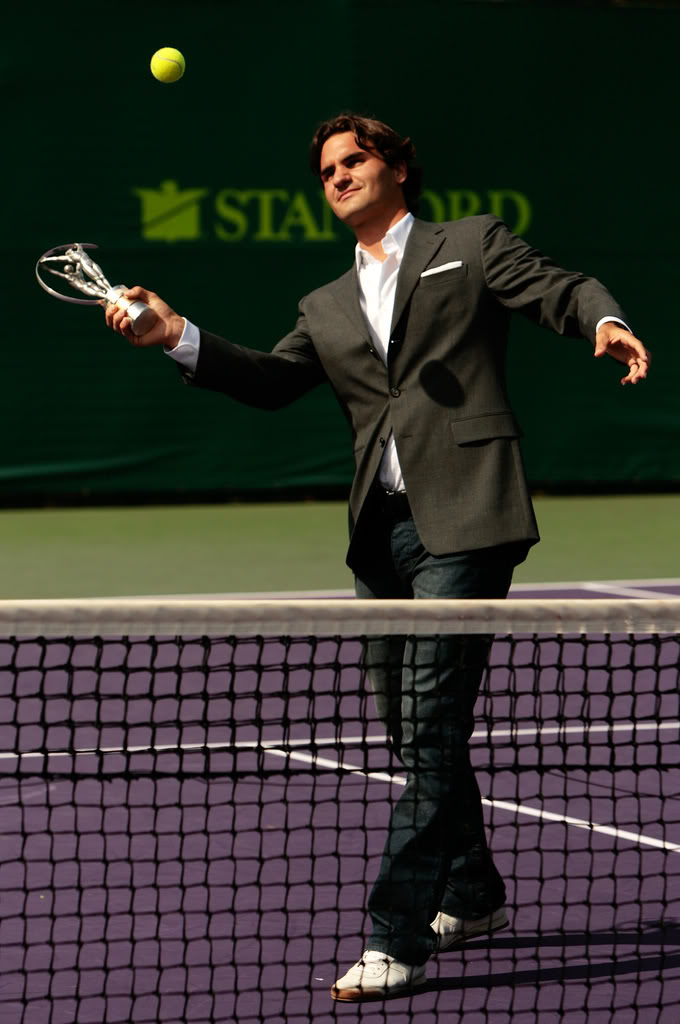 roger federer10 Roger Federer No. 2 ATP Tennis Player