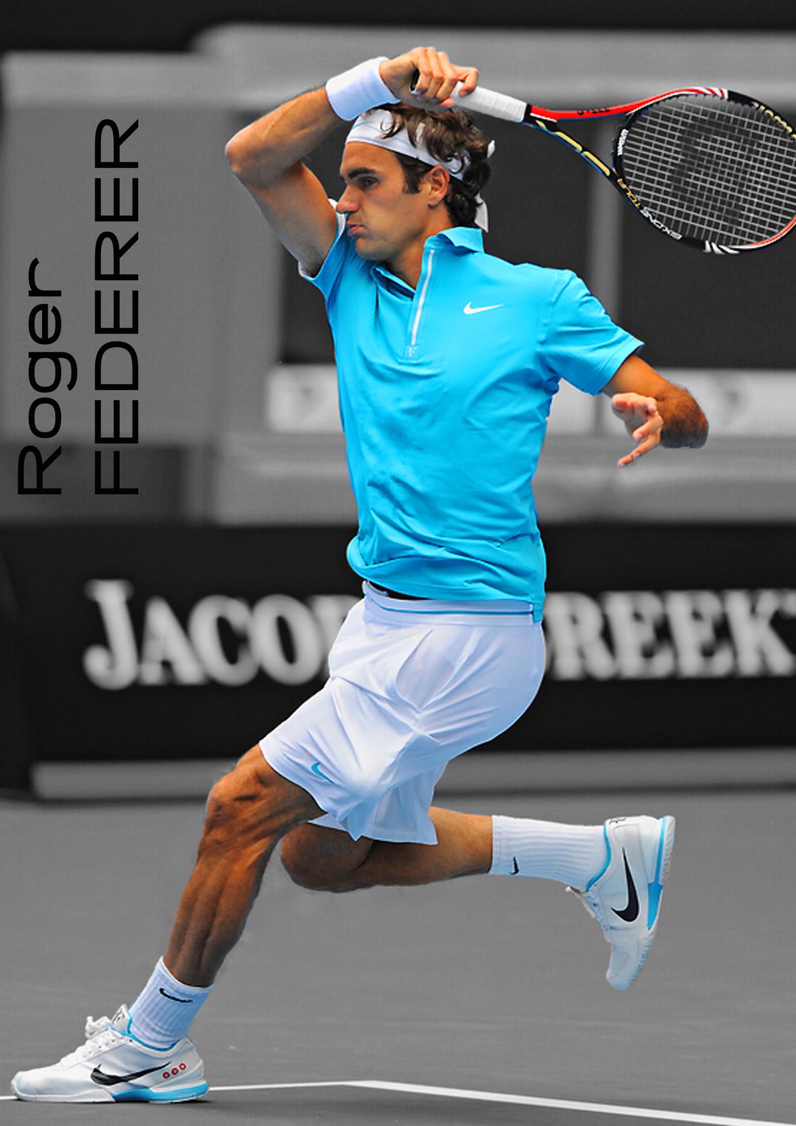 roger federer2 Roger Federer No. 2 ATP Tennis Player
