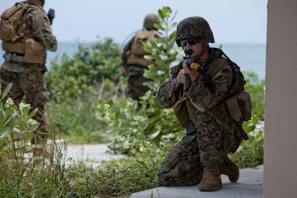 assault training1 Best Shots of Marines Conduct Amphibious Assault Training