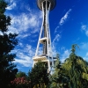Pictures of Futuristic Space Needle in Seattle