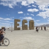 Burning Man Festival in Nevada Desert