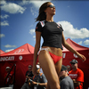 Ducati Monsters vs Hot Bikini Models