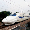 The Wuhan–Guangzhou High-Speed Railway in China ( 350 km/h )