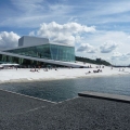 The Norwegian Opera House in Osl...