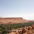 The Draa Valley in Sahara Desert...