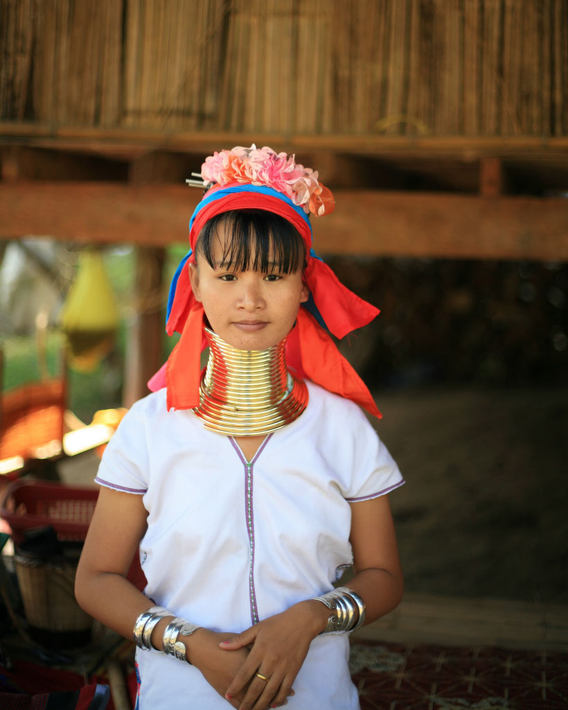 kayan Long Necked Padaung Tribe