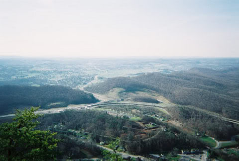 4 Cumberland Water Gap in Appalachian Mountains